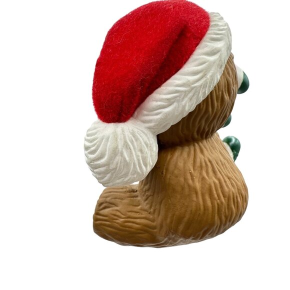 My 3rd Christmas 93 Bear Ornament With Candy Cane Holiday Decoration Childs - Picture 3 of 10